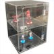 acrylic display case with lock